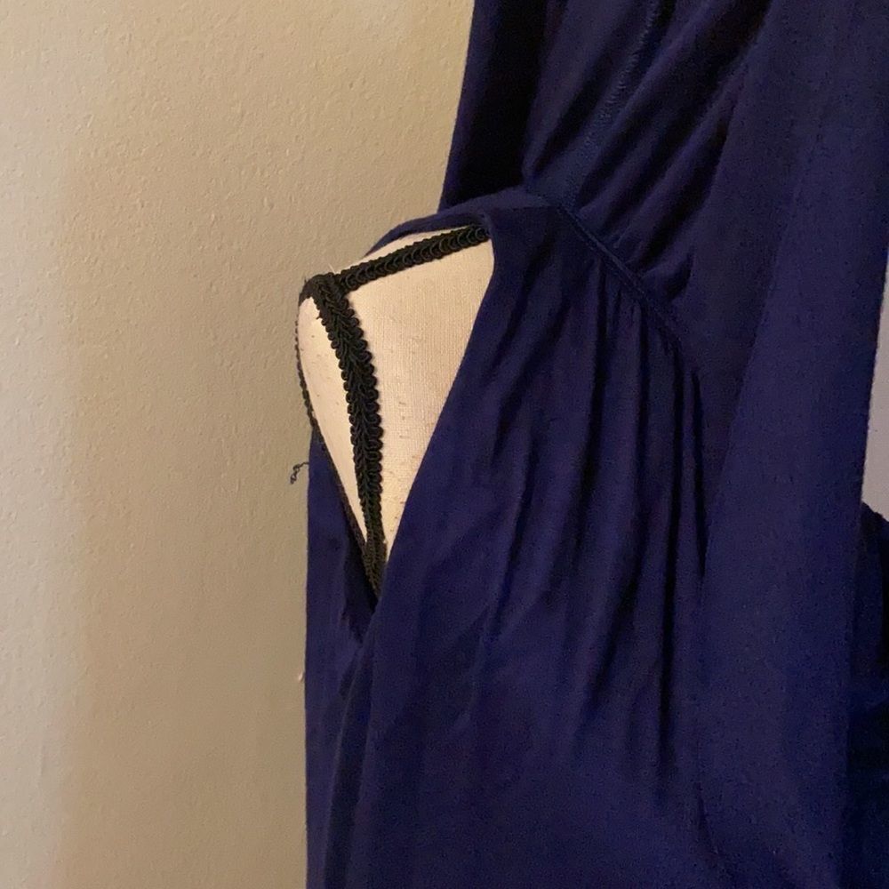 NWT Bailey 44 On The Town Blue One Shoulder Top S - Picture 8 of 12